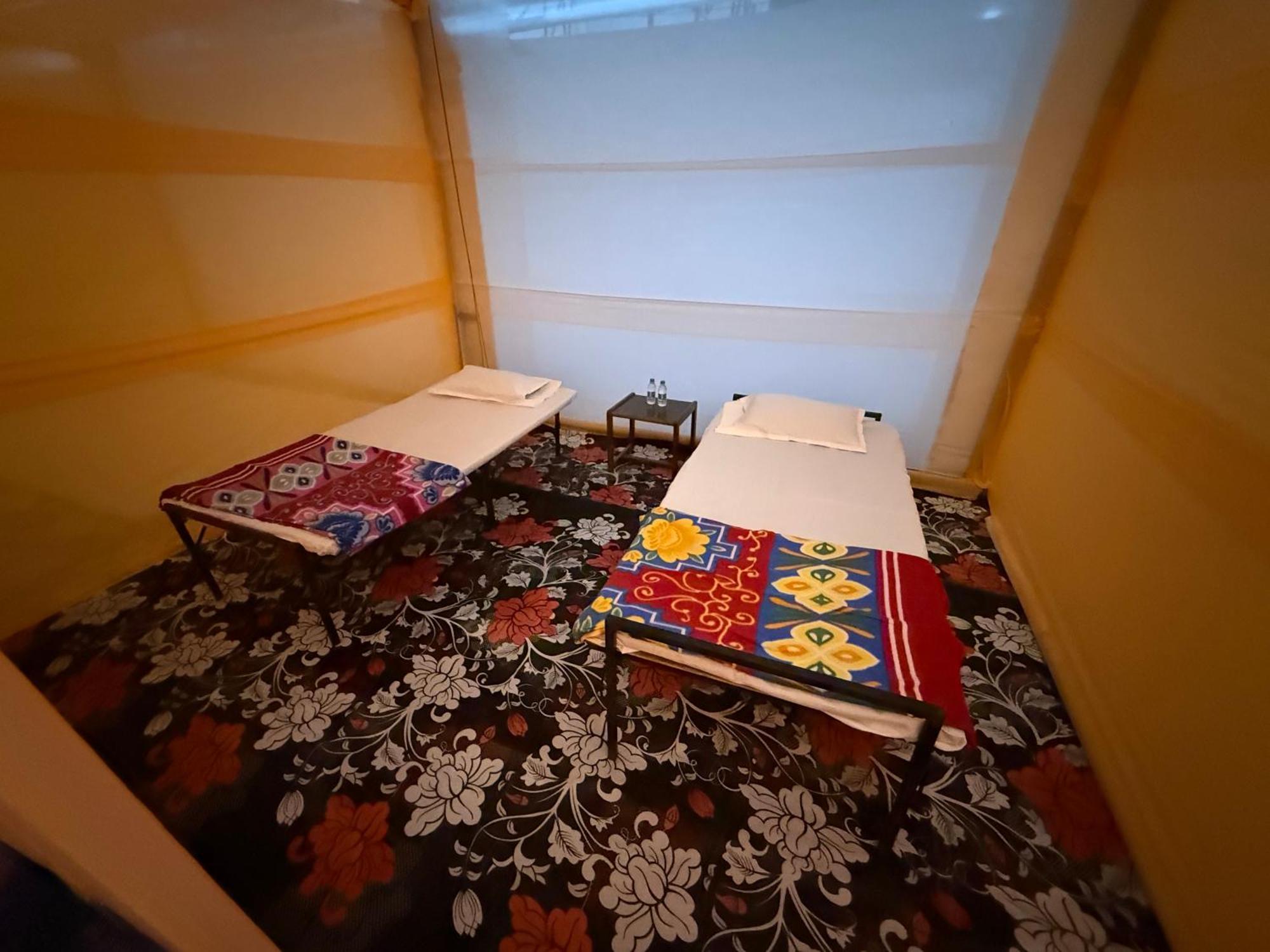 Arail Tent City Kumbh Cottage Mahakumbh -Near Arail Ghat And Naini Station Allāhābād Junction Exteriör bild